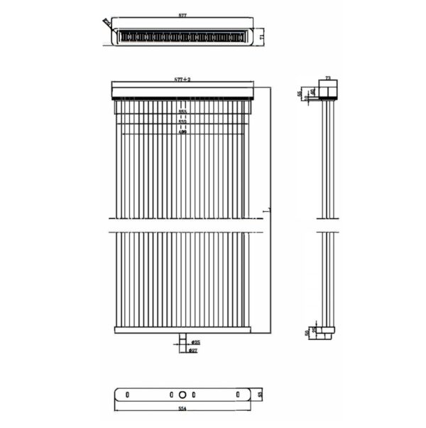 Trumpf laser dust collect filter 0345064